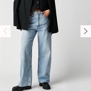 AGOLDE Low Slung Baggy Jean Size 28